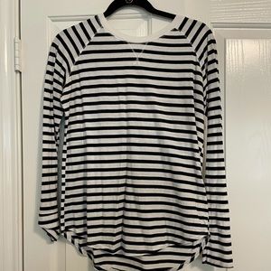 Black and white shirt